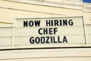 Hiring Chef Godzilla